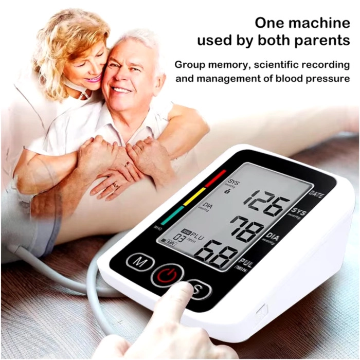 Electronic Blood Pressure Monitor with Voice Function